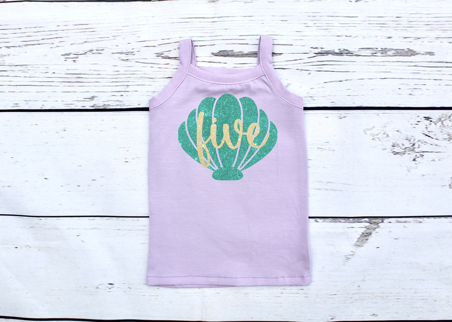 Mermaid 5th Birthday Shirt