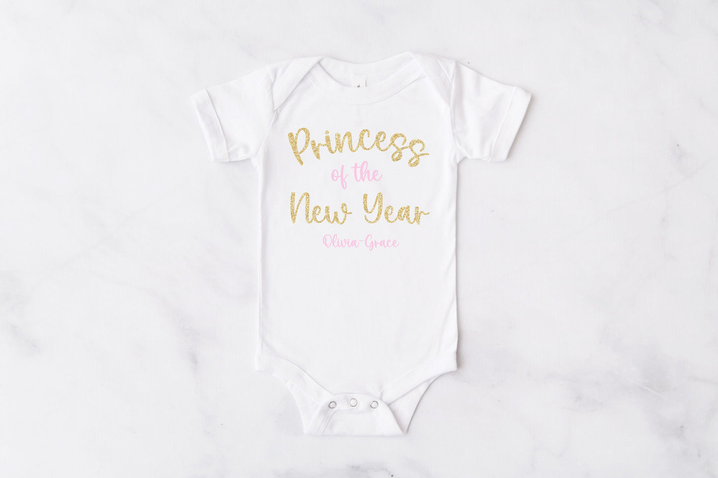 Baby Girls New Year Bodysuit