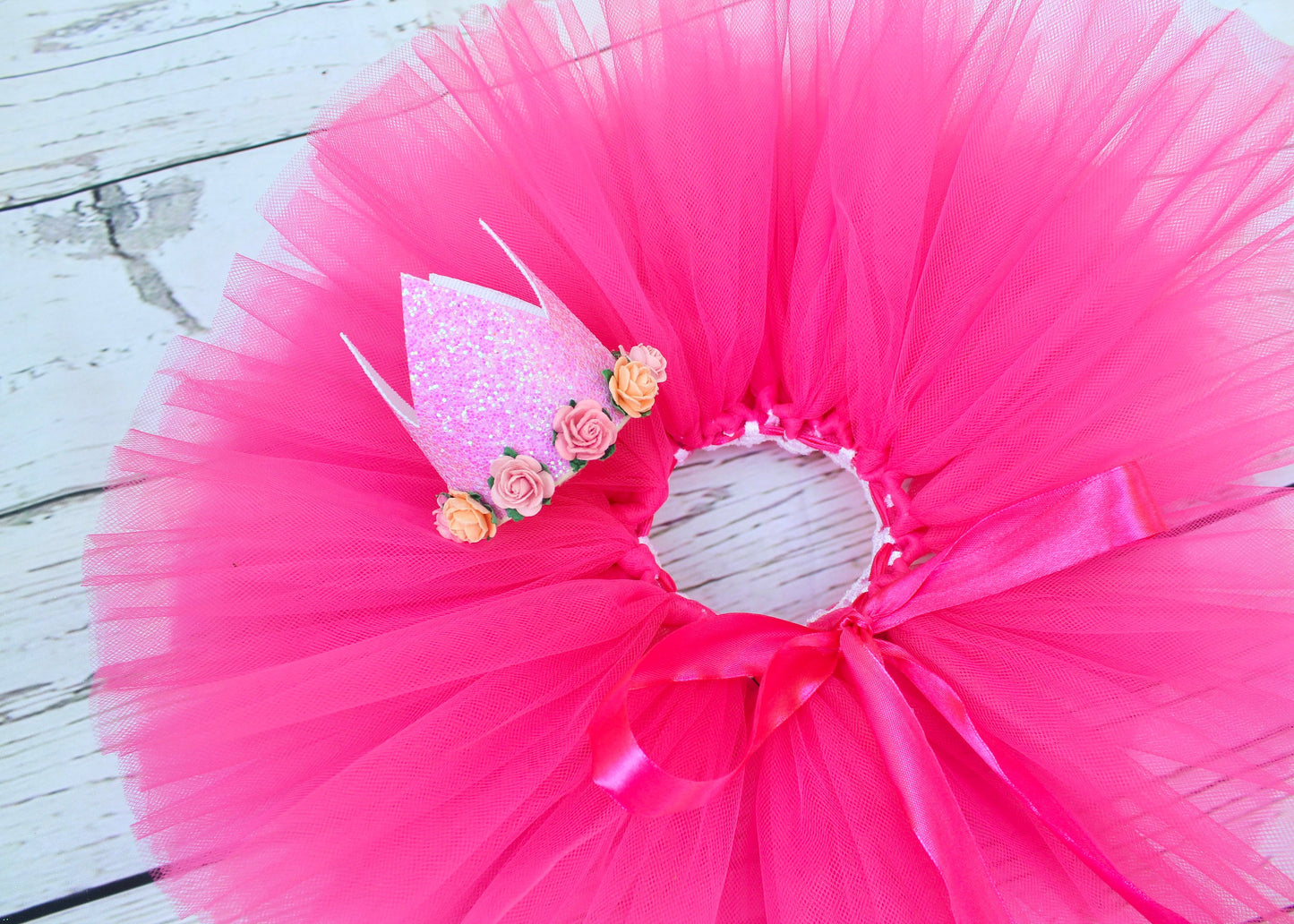 Hot Pink & Orange 6th Birthday Outfit