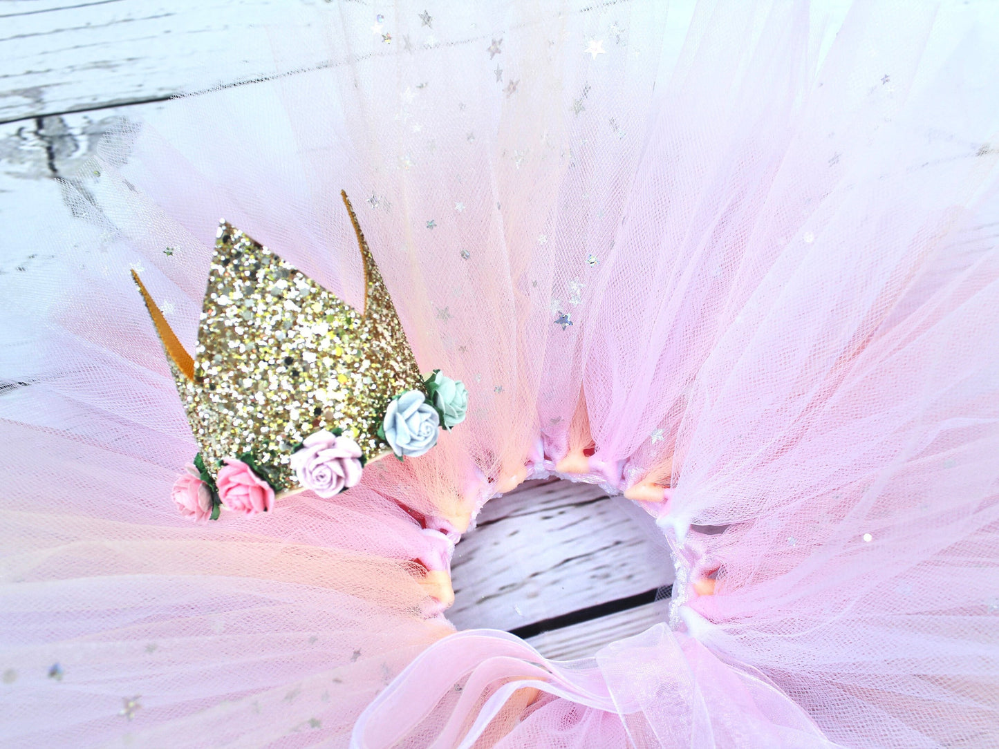 Sparkly Pink Princess Tutu Skirt