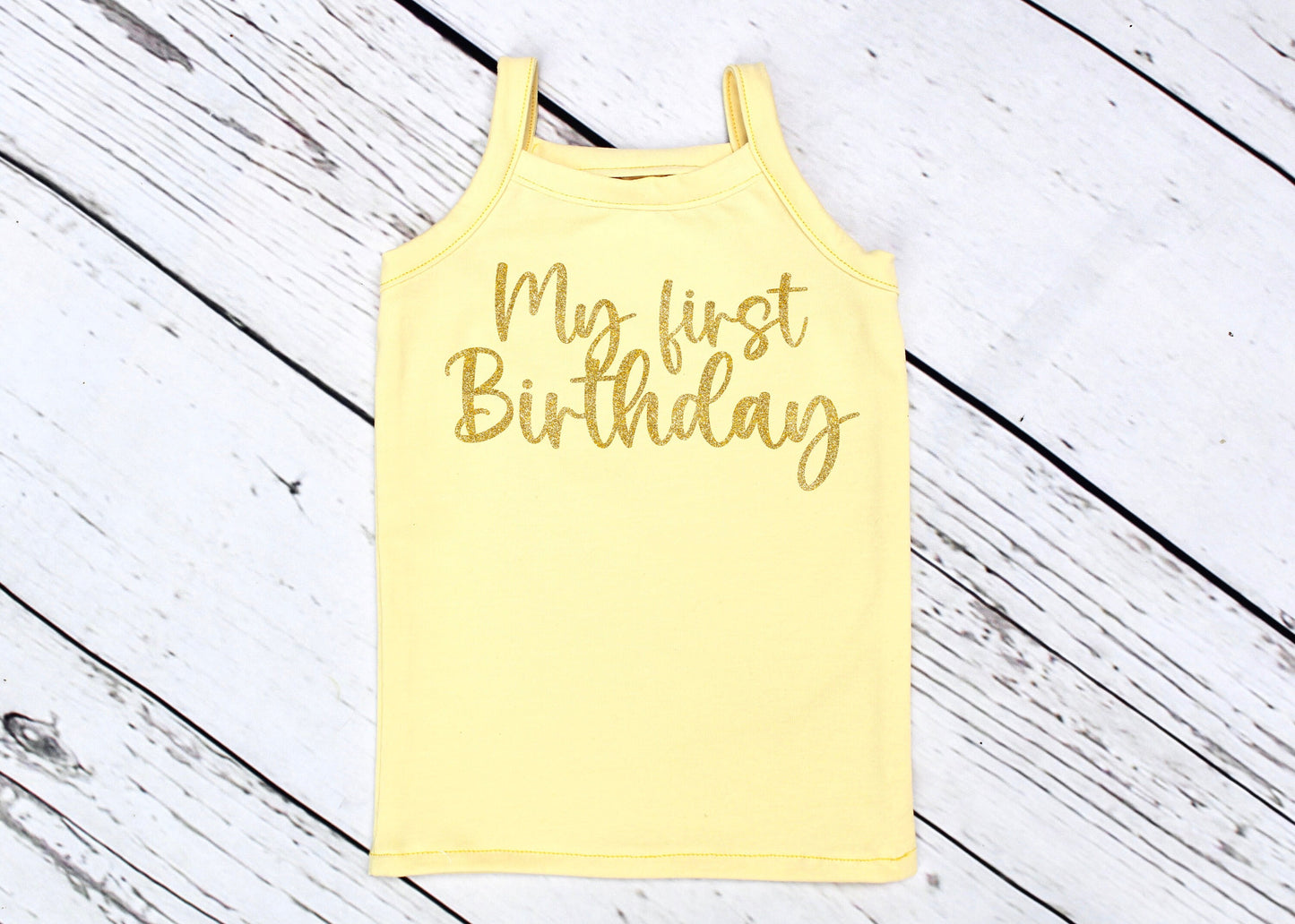 Orange and Yellow Ombre Girls 1st Birthday Tutu Outfit