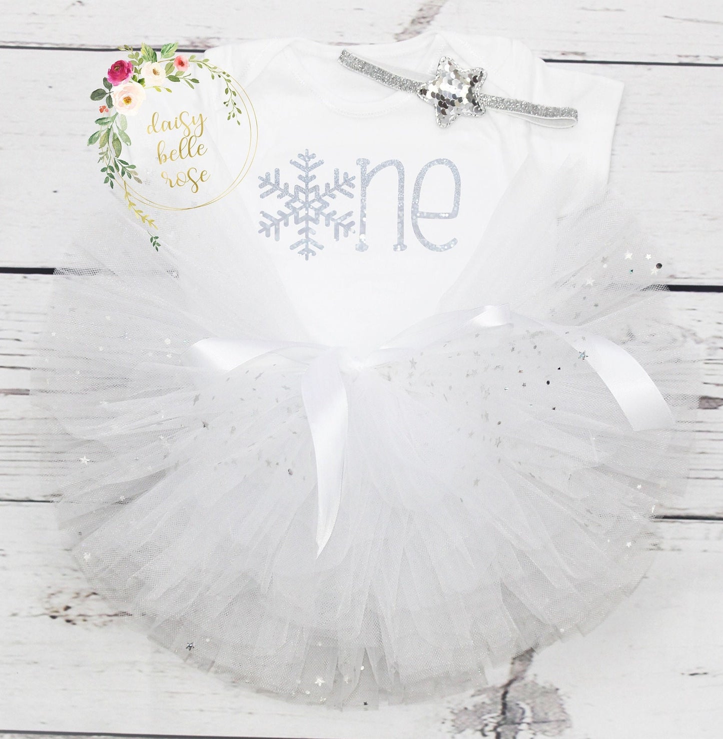 First Birthday Winter Tutu Outfit