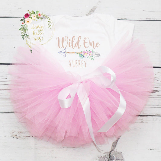 Wild OnenBaby Girls 1st Birthday Outfit