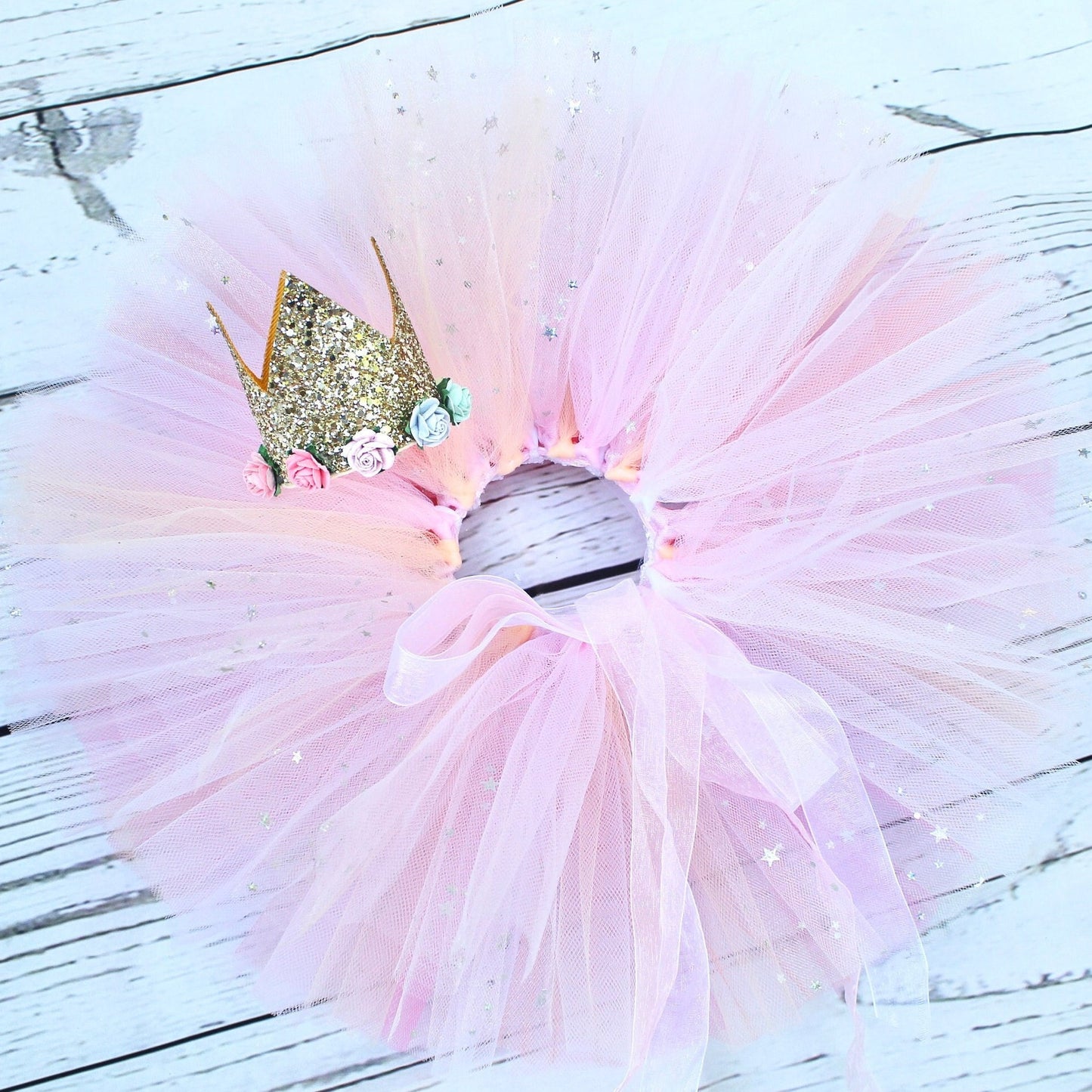 Sparkly Pink Princess Tutu Skirt