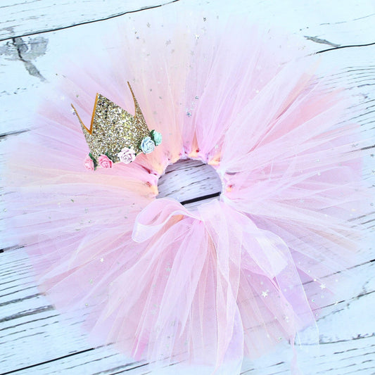 Sparkly Pink Princess Tutu Skirt