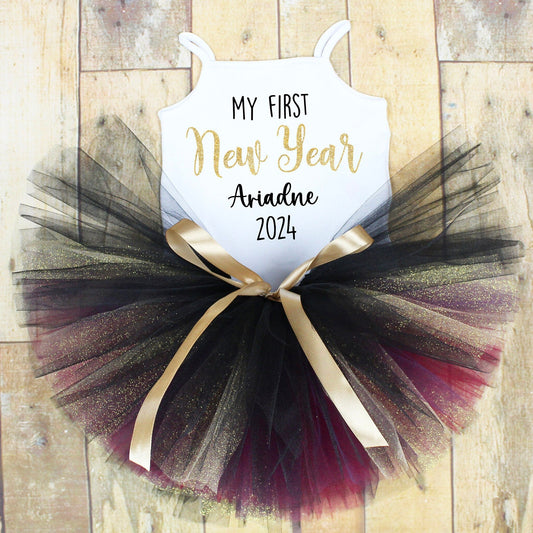 Baby Girls 1st New Year Outfit