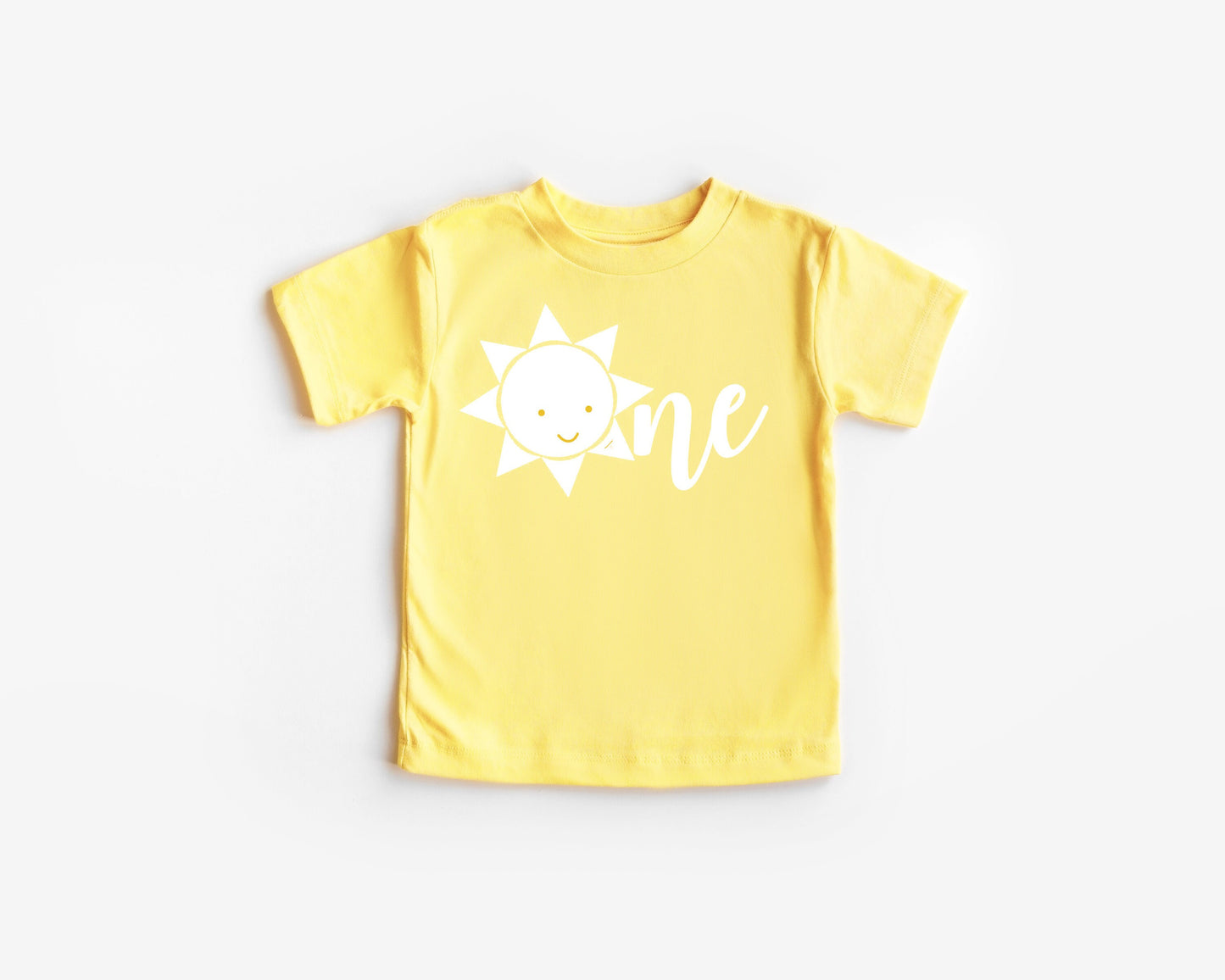 Yellow Sunshine First Birthday T-shirt