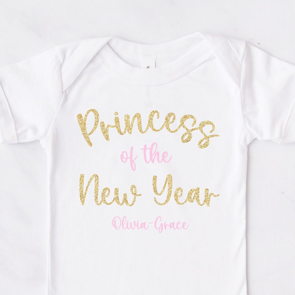 Baby Girls New Year Bodysuit