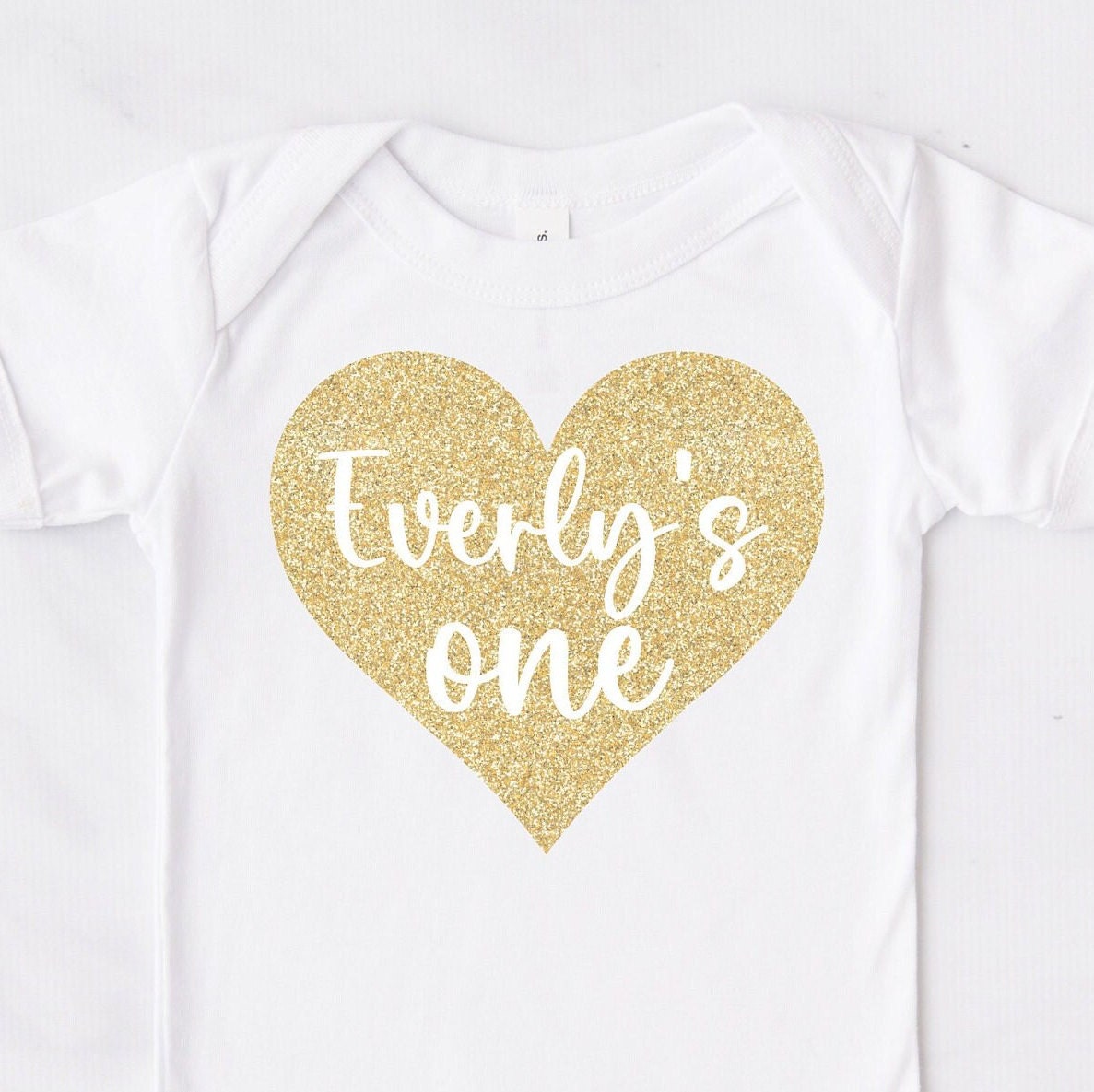 Personalised 1st Birthday Bodysuit