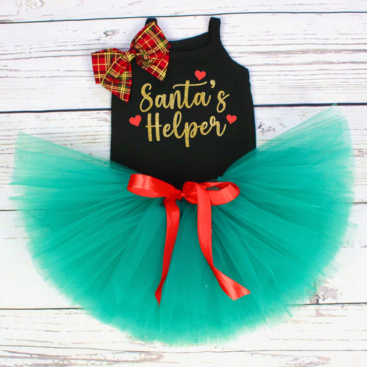 Santa's Helper Tutu Outfit