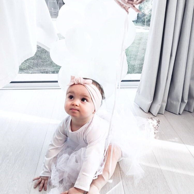 Baby Girls White Tutu Dress