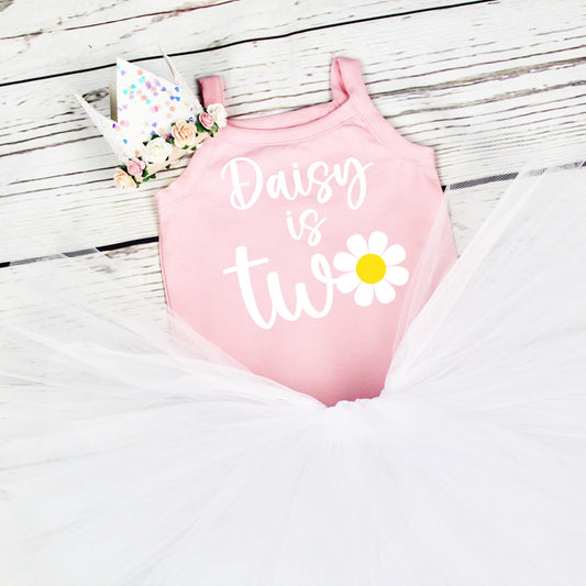 Daisy 2nd Birthday Tutu Outfit