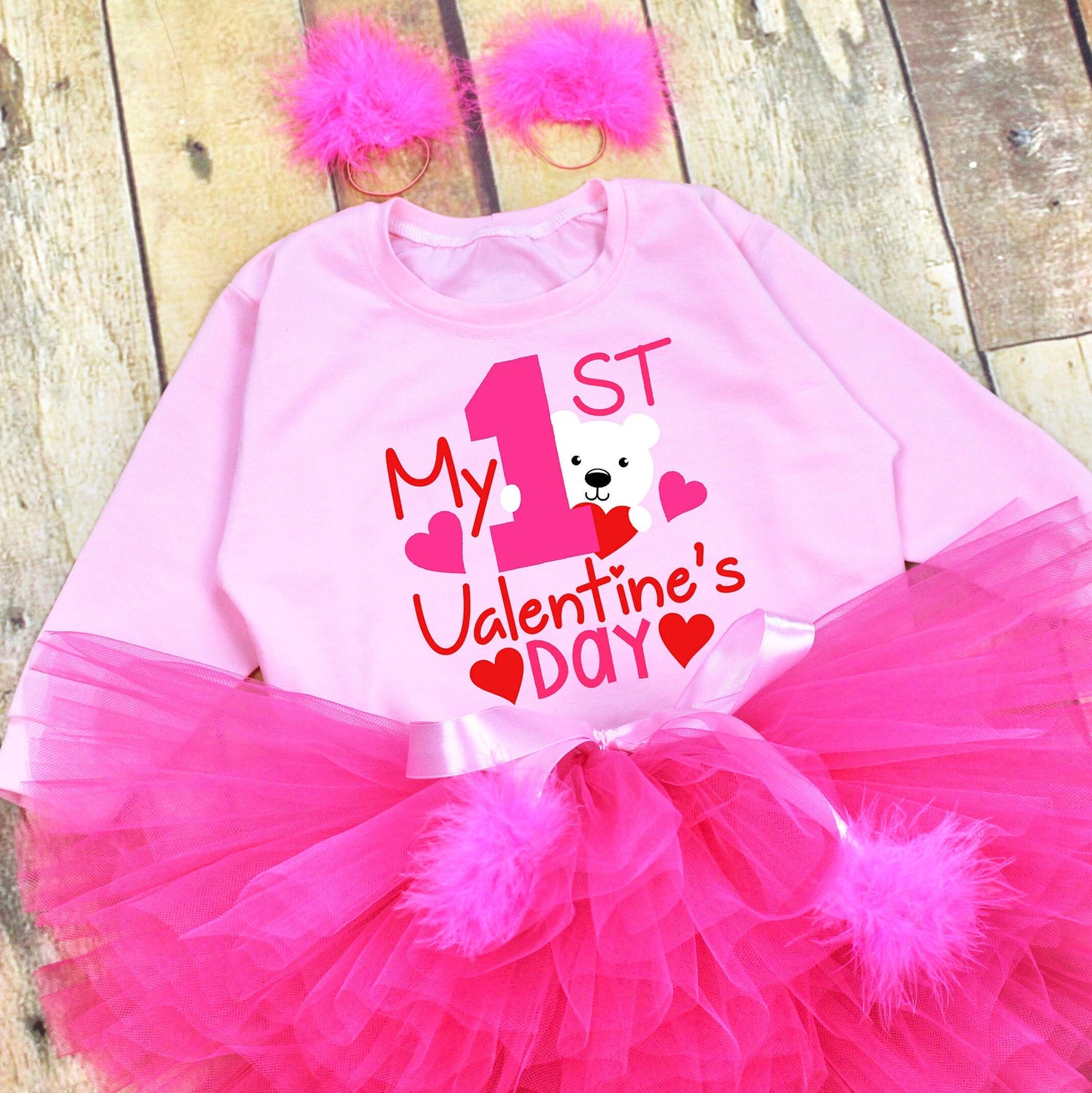 My First Valentine's Tutu Outfit