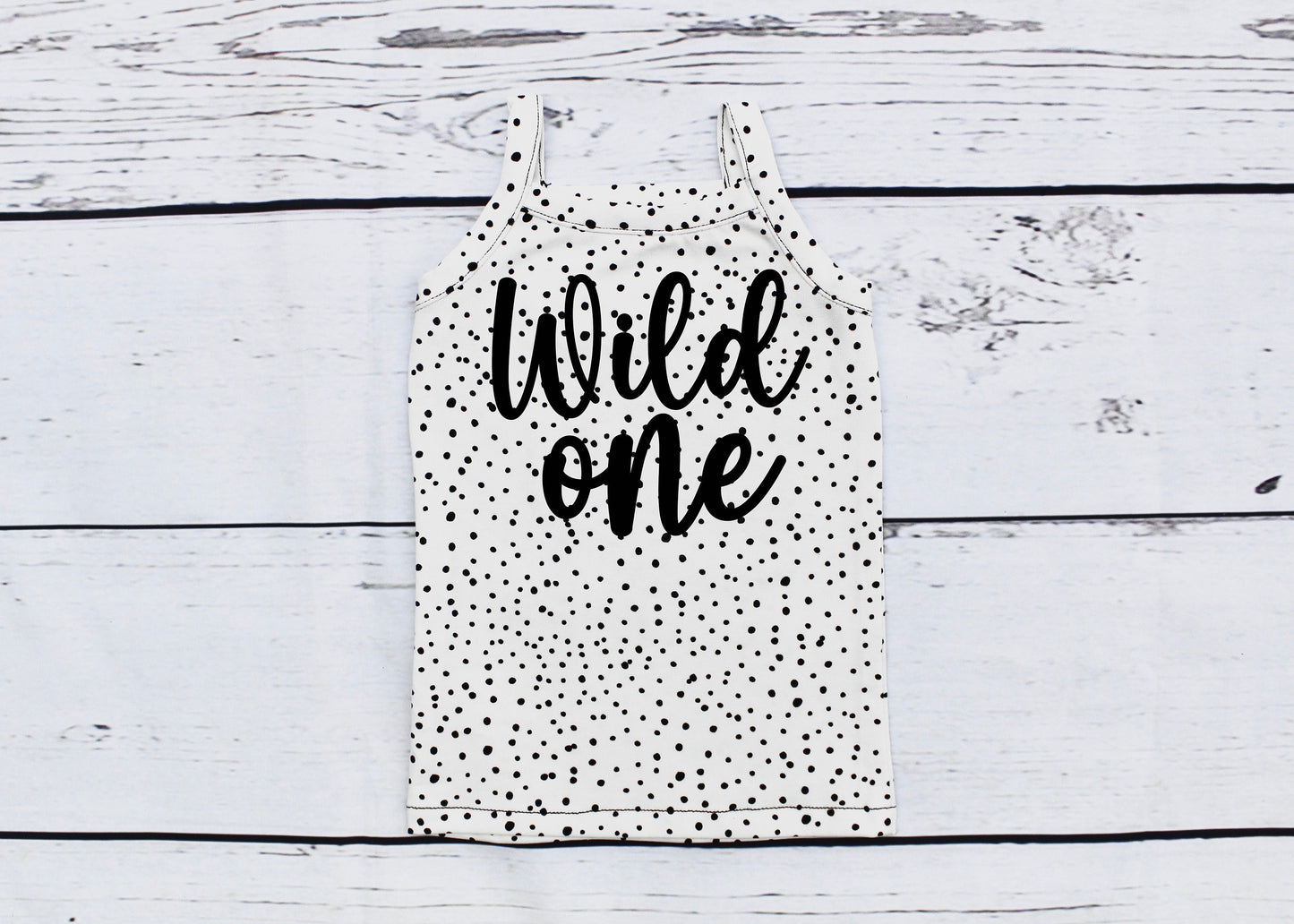 Girls Wild One Tutu Outfit in Grey & Off-White