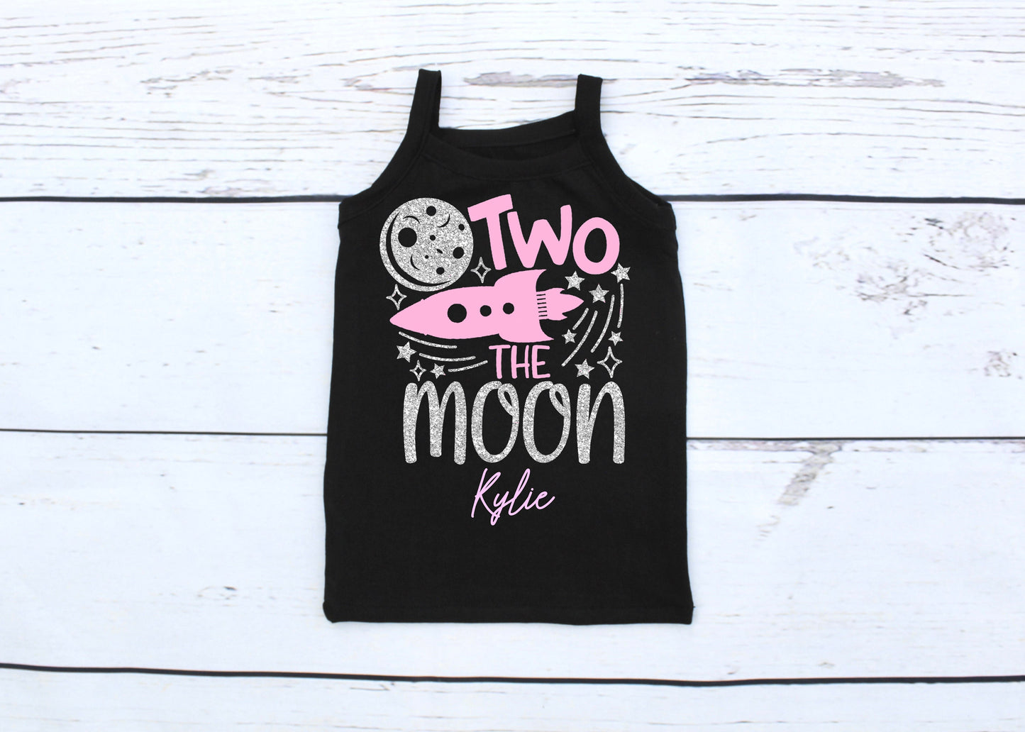 Two The Moon Girls 2nd Birthday Outfit