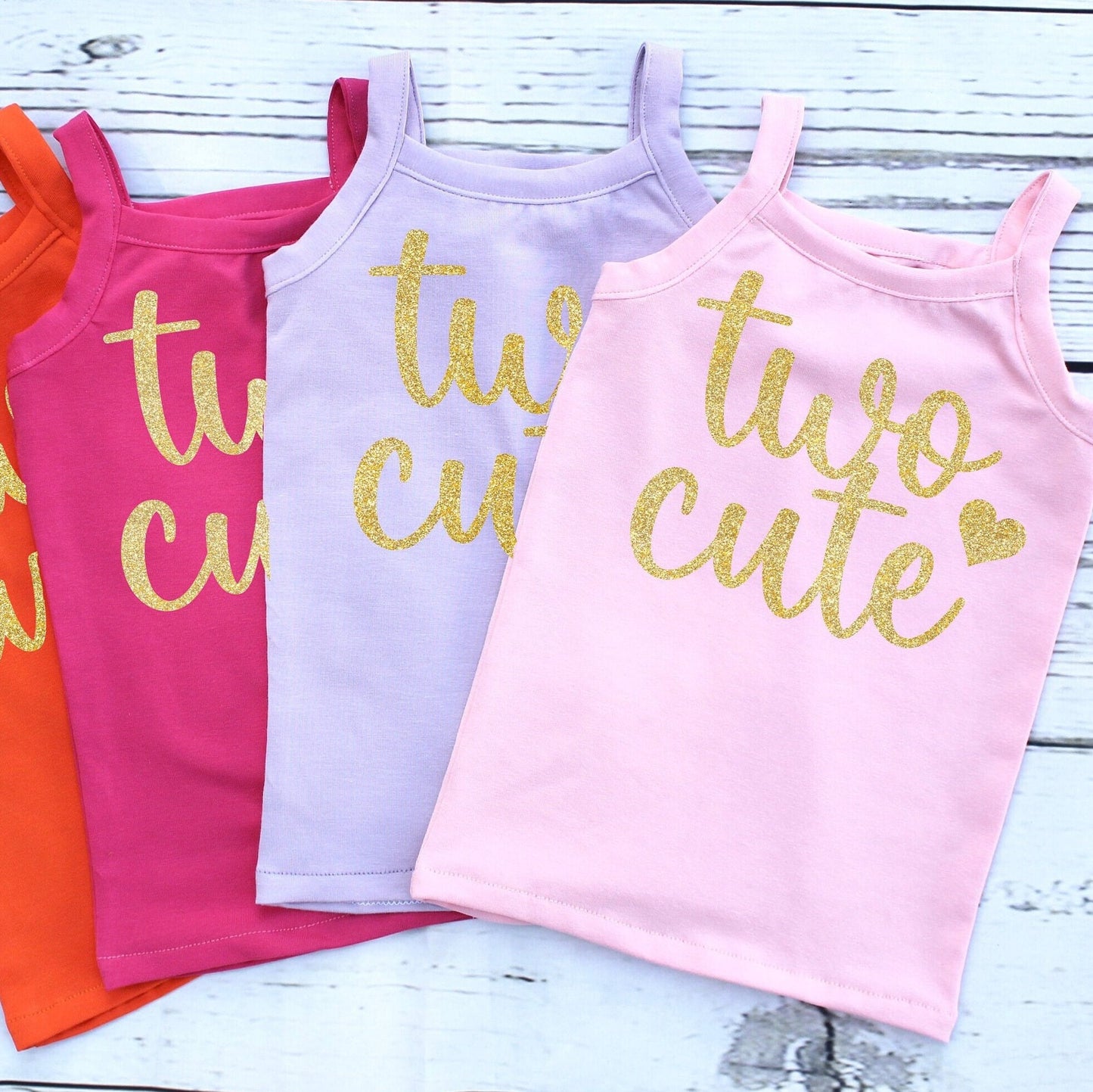 Pink Party Top for Girls 2nd Birthday